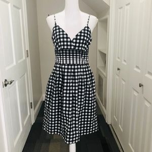 Banana Republic gingham spaghetti strap dress 14